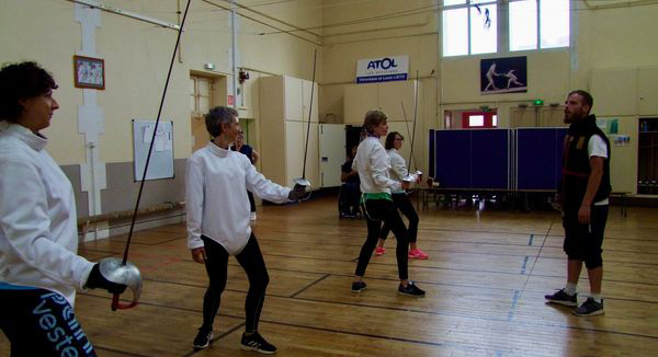 escrime périgueux épée cancer sein riposte